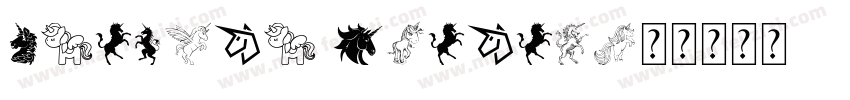 Unicorn Spirit字体转换